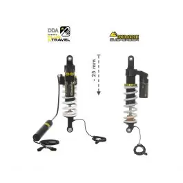 Touratech Suspension-SET Plug & Travel -25 mm lowering for BMW R1200GS Adventure2014 - 2016 Express Levering