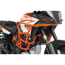 Crash bar extension orange for KTM 1290 Super Adventure S / R Seizoensaanbieding