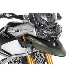 Headlamp guard black with quick release fastener for Triumph Tiger 900 *OFFROAD USE ONLY* Aanbieding