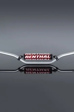 Renthal Stuur 22mm CR Medium Zilver 773-01-SI-01-185 Rechtstreeks Van De Fabrikant