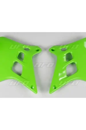 Korting UFO Radiateurkappen Kawasaki Groen KX250 90-91