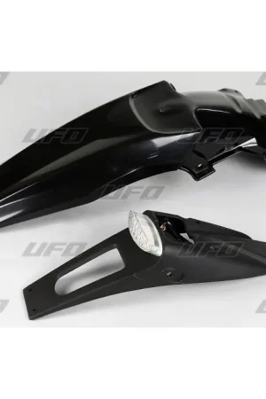 UFO Achterspatbord met LED KLX450 Zwart Weekendaanbieding