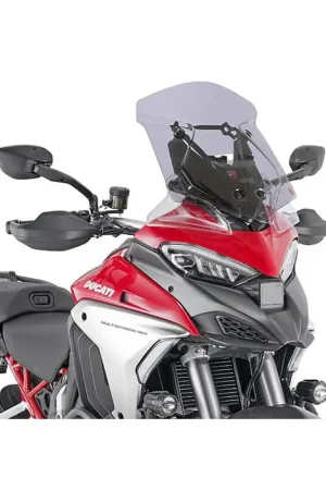 Gecertificeerd GIVI Windscherm Smoke voor Ducati Multistrada V4