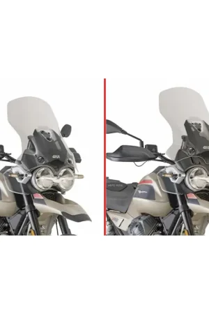 GIVI Transparant Windscherm Guzzi V85 TT (2024) Wereldwijde Verzending