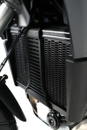 Koop Vandaag R&G PRO Radiatorbeschermer Zwart Moto Guzzi Stelvio
