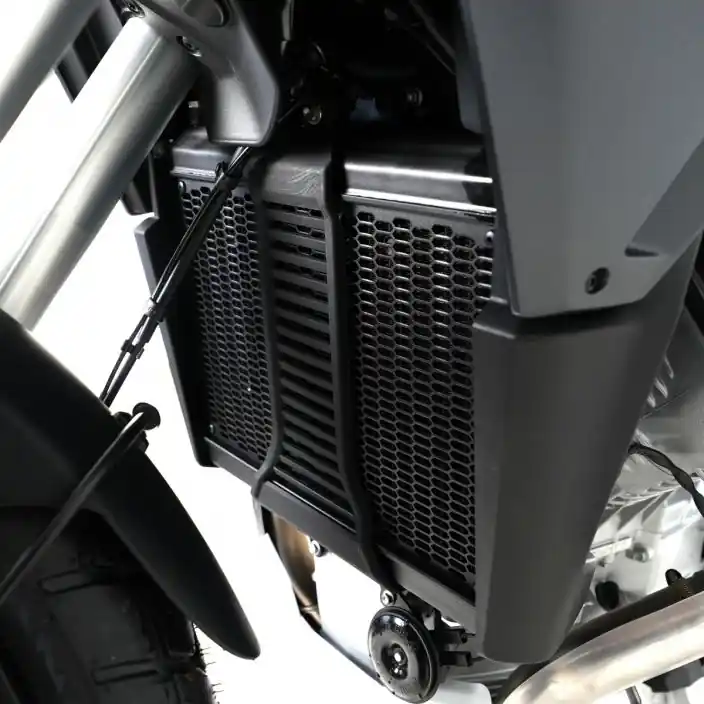 Koop Vandaag R&G PRO Radiatorbeschermer Zwart Moto Guzzi Stelvio