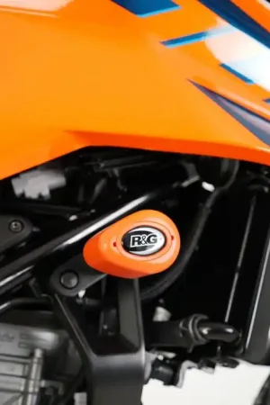R&G Aero Valdoppen Oranje KTM 125/250/390 Duke 24- Wereldwijde Verzending