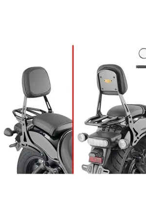 Populair GIVI Rugsteun met bagagedrager Honda CMX1100 Rebel