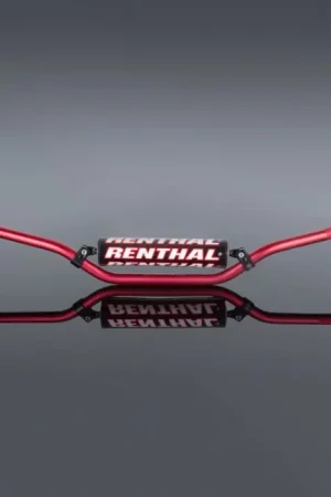 Renthal Stuur 22mm Enduro Rood met Stuurrol 693-01-RD-01-185 Speciale Aanbieding