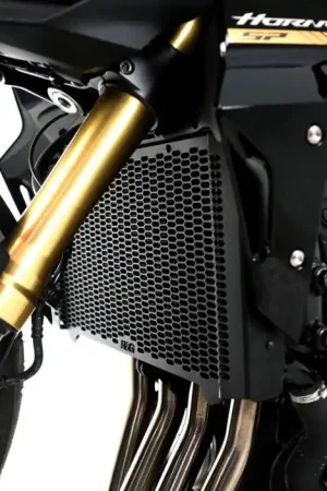 Geld-Terug-Garantie R&G PRO Radiatorbeschermer Zwart Honda CB1000 Hornet '25-