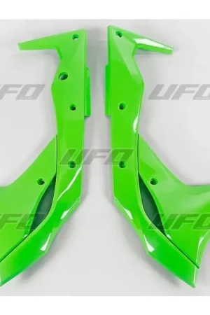 UFO Radiateurkappen KXF250 '17 Kawasaki Groen Beste Prijs