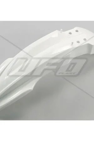 Fabrieksprijs UFO Voorspatbord Wit Kawasaki KX85