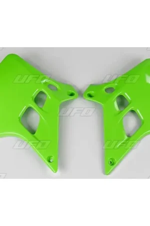 Direct Beschikbaar UFO Radiatorspoilers Kawasaki Groen KX125 90-91