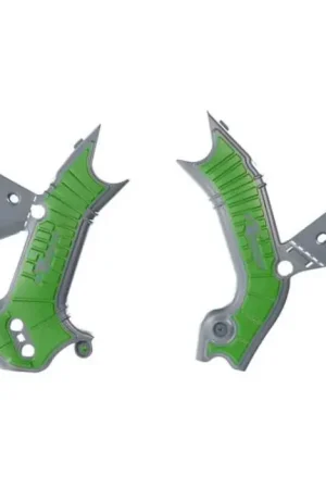 Rtech Framebeschermers Kawasaki KX-KX-X 450 2024 Grijs/Groen Beste Prijs