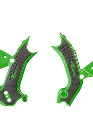 Rtech Framebeschermers Kawasaki KX/KX-X 450 Groen/Zwart Exclusief