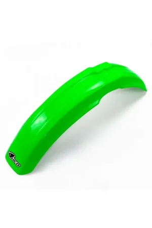 Handgemaakt UFO Voorspatbord Kawasaki KX500 Neon Groen