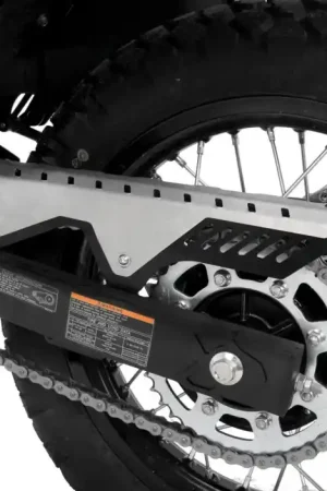 R&G Kettingbeschermer Aluminium Zwart Kawasaki KLR650 Geld-Terug-Garantie
