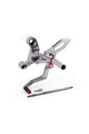 CFMoto Rearset Titanium (links) 800NK Op = Op