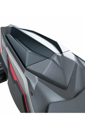 Kawasaki Enkele Seatcover Metallic Carbon Gray (51a) (Ninja 500 & Z500) Populair