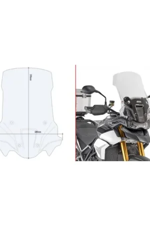 GIVI Windscherm Triumph Tiger 900 Rally Laatste Versie