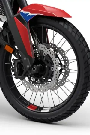 Gratis Retour Honda Wielsticker Set Africa Twin Rood