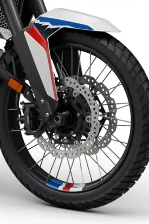 Aanbieding Honda Wielsticker Set Africa Twin Tricolor