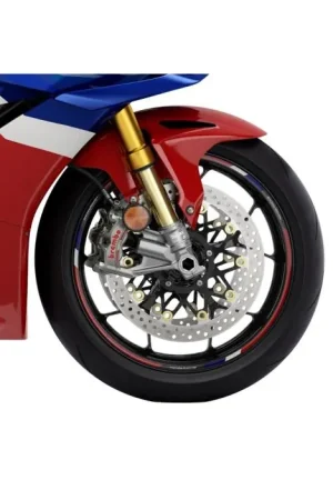 Honda Wielsticker Set Tricolor Modern