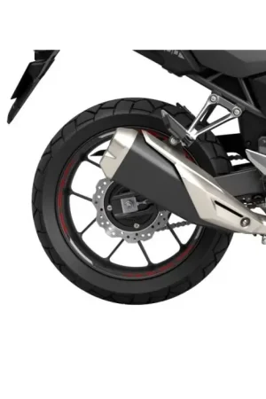 Honda 17 Inch Wielsticker Set Indi Grey Metallic Korting