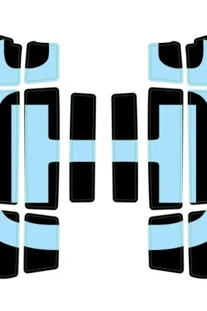 Husqvarna stickerset voor radiatorbeschermrooster Veilige Betaling