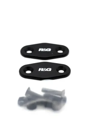 Dagaanbieding R&G MBP0041BK Spiegelafdekplaat Set Aprilia RS125 21-