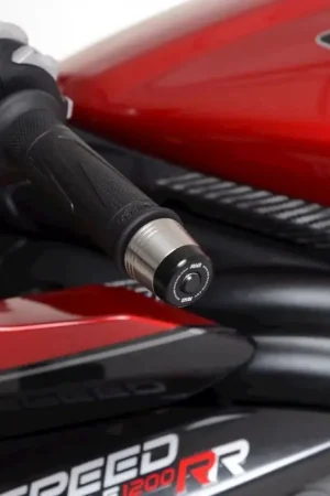 Luxe R&G BE0194BK Bar End Sliders Triumph Speed Triple 1200RR 22-