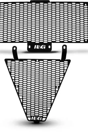 Luxe R&G RAD0308PROBK Radiateur Beschermer Pros Zwart (Set) Ducati Streetfighter V2 22-