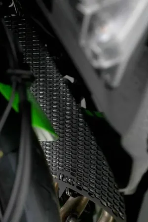Alleen Vandaag R&G RAD0314PROGR Radiateur Beschermer Pro Groen Kawasaki ZX636 19-
