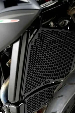 R&G RAD0322PROBK Radiateur Beschermer Pro Zwart MV Agusta Brutale 800RR 22- Seizoensaanbieding