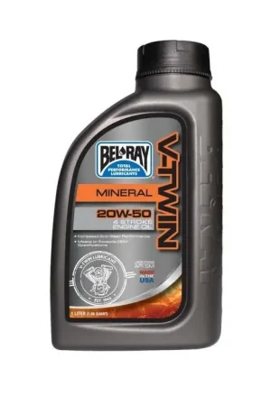 Dagaanbieding Belray Olie V-Twin 20W-50 Mineraal 1L