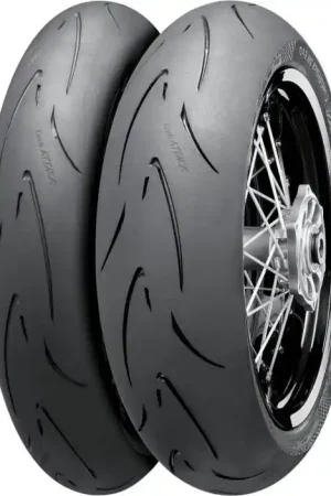 Finale Uitverkoop Continental 120/70 R17 ATTACK SM EVO TL 58H Motorband