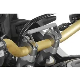 GPS handlebar bracket adapter with screws for handlebar risers 20 mm, Honda CRF1000L Africa Twin for navigation systems Topkwaliteit