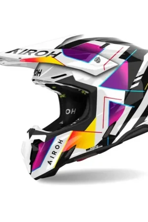 Speciale Aanbieding Airoh Twist 3.0 Rainbow Motorhelm