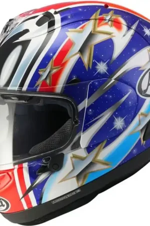 Bestel Nu Arai RX-7V EVO Nakano Red Motorhelm