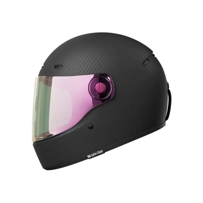 Tijdelijk Beschikbaar John Doe JD/ONE Frozen Carbon Motorhelm