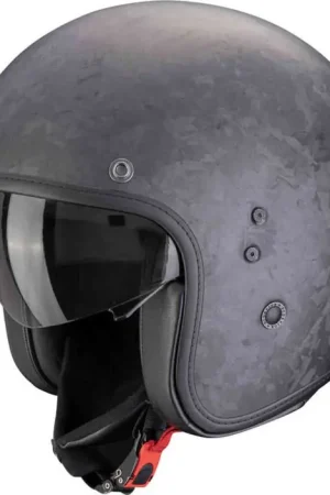 Scorpion Belfast Carbon Evo Onyx Motorhelm Nieuwe Collectie