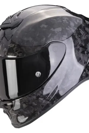 Goedkoop Scorpion Exo-R1 Evo Carbon Air Onyx Motorhelm