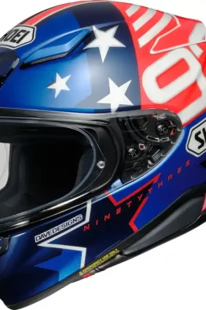 Exclusief Shoei NXR 2 Marquez American Spirit TC-10 Motorhelm
