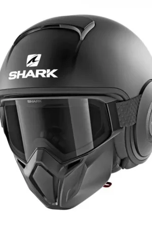 Shop Nu Shark Street Drak Blank Motorhelm