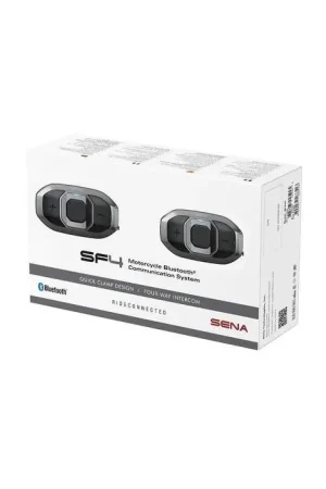 Aanbieding Sena SF4-02 Bluetooth Headset HD Speaker Dual