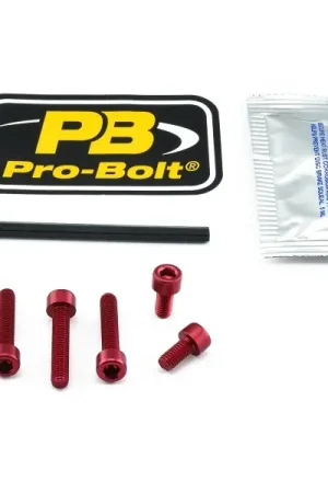 Inbus bouten tankdop Kawasaki ZX-10R 2003-2018 rood 5st. Populair