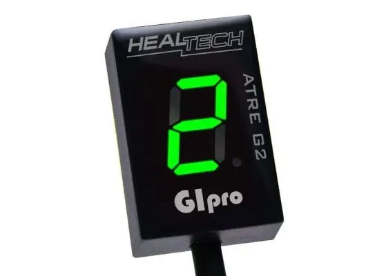 Gipro G2 versnellingsindicator groen Yamaha V-Max VMX1700 2008-2017 HealTech X, ATRE, DS, DT Aanbieding