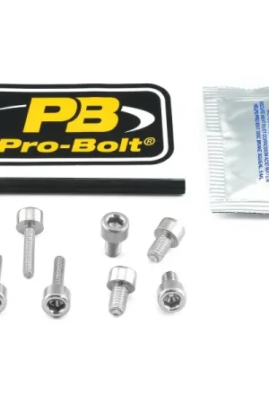 Inbus bouten tankdop Honda CBR600F zilver 7st. Speciale Aanbieding