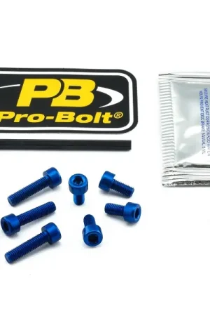 Inbus bouten tankdop Suzuki RF600R 1993-1998 blauw 8st. Actieprijs