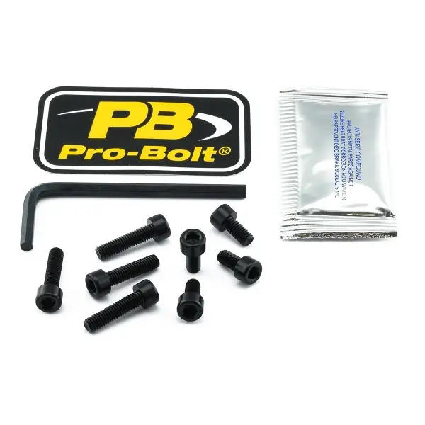 Merkproduct Inbus bouten tankdop Suzuki GSX-R750 zwart 8st.